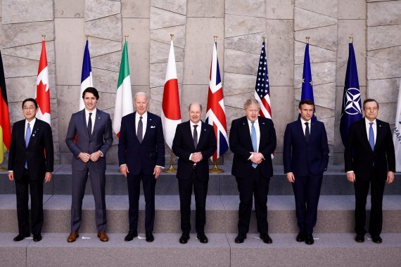 조 바이든 미국 대통령 등 G7 정