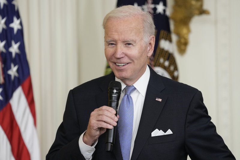 조 바이든 미국 대통령이 지난달 20일(현지시간) 미국 워싱턴DC 백악관 으스트룸에서 열린 겨울 전국시장회의에서 발언하고 있다. 사진&#x3D;뉴시스