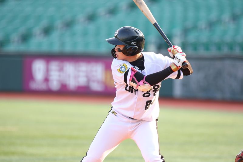 대구상원고의 이호준이 훌륭한 수비능력으로 주목받고 있다. 올 시즌 부진하지만 타격 능력도 출중한 선수다 (사진 = 전상일 기자)