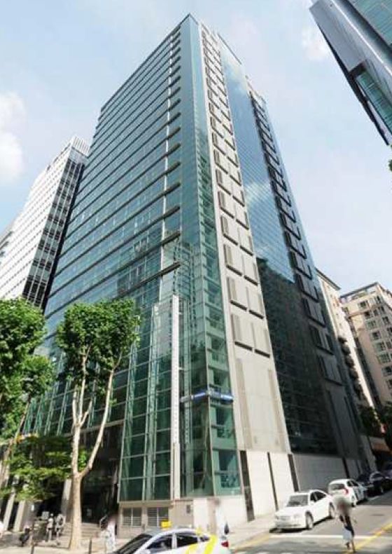 옛 <span id='_stock_code_032830' data-stockcode='032830'>삼성생명</span> 대치2빌딩 전경.