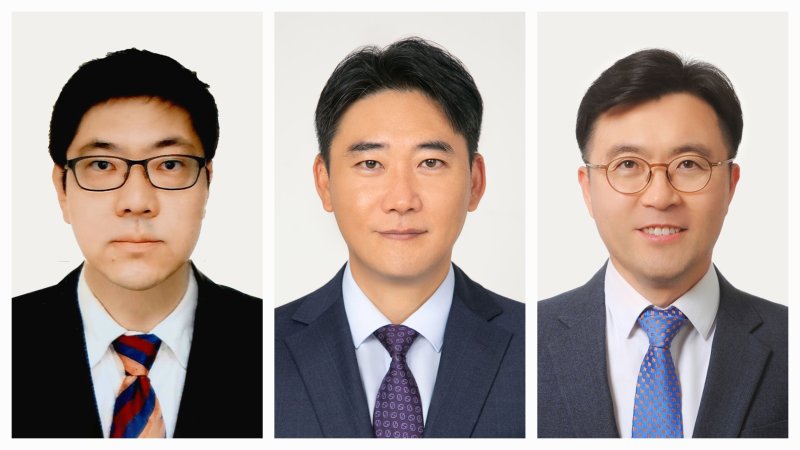 <span id='_stock_code_008770' data-stockcode='008770'>호텔신라</span> 김용균, 김태훈, 서일호 상무(왼쪽부터). 사진=뉴스1