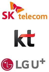 SKT, KT, <span id='_stock_code_032640' data-stockcode='032640'>LG유플러스</span> CI. 각사 제공