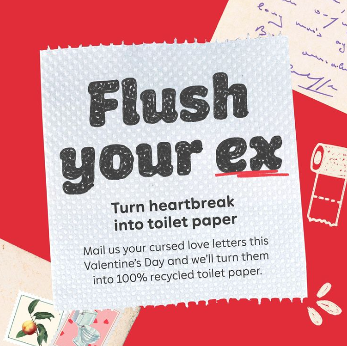 화장지 제조회사 '후 기브 어 크랩(Who Gives a Crap)' SNS 갈무리