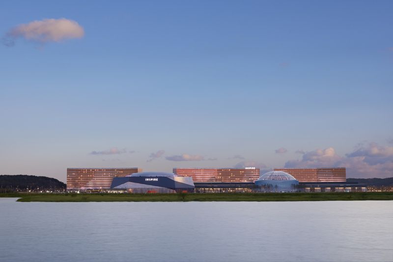 모히건 인스파이어 엔터테인먼트 리조트 전경