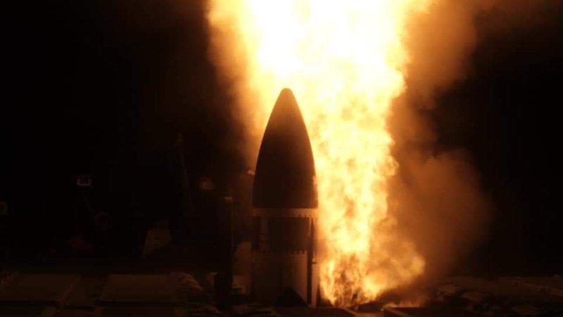 SM-3 블록2A 미사일의 발사 모습. 사진&#x3D;미 미사일방어청 홈페이지 캡처