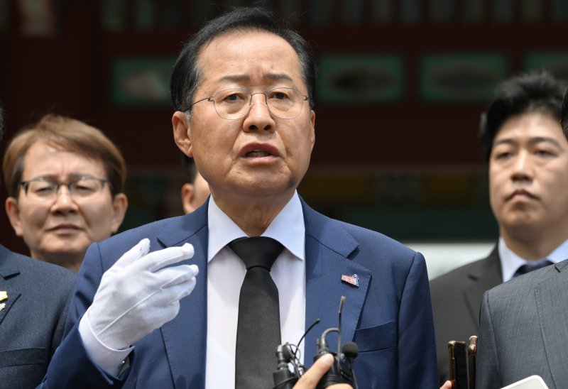 홍준표 대구시장. 뉴시스