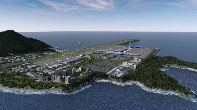 가덕신공항 완공 예상도. 가덕도신공항건설공단 제공