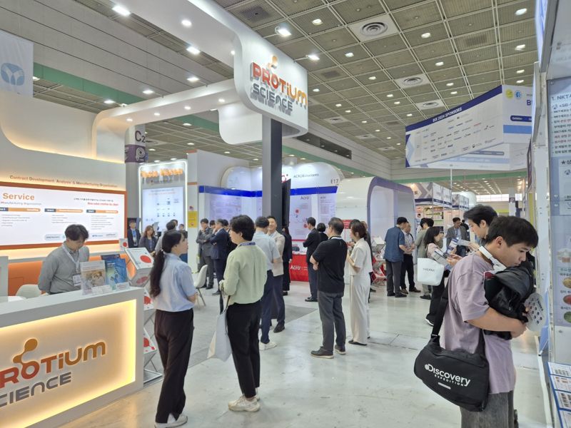 10일 서울 강남구 코엑스에서 열린 '바이오플러스&middot;인터펙스 코리아(BIX) 2024' 전시장 내 모습. 사진=강중모 기자