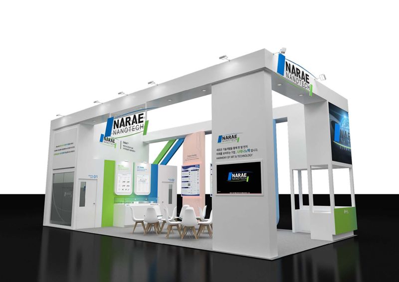 <span id='_stock_code_137080' data-stockcode='137080'>나래나노텍</span> K디스플레이 부스 조감도. 나래나노텍 제공