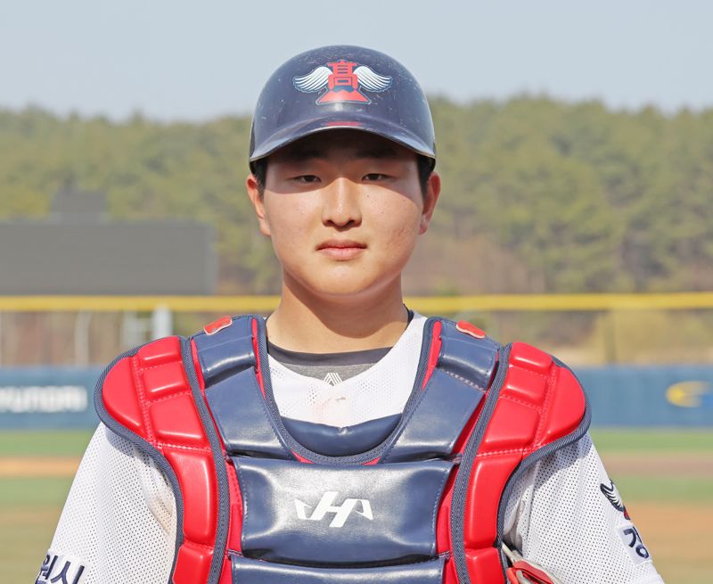 마산고 신민우. 박범준 기자