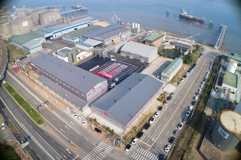 <span id='_stock_code_017860' data-stockcode='017860'>DS단석</span>이 전북 군산 1공장 내 준공한 리튬이온배터리(LIB) 리사이클링 공장. DS단석 제공