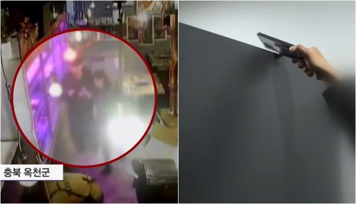 女화장실서 몰카 찍던 20대男...피해자가 현장서 붙