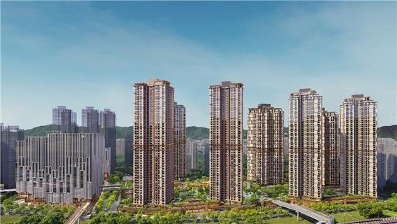 서울원 아이파크 투시도. <span id='_stock_code_294870' data-stockcode='294870'>HDC현대산업개발</span> 제공