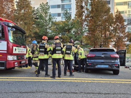 23일 사고가 발생한 서울 현저고가차도 &#x2F;사진&#x3D;연합뉴스