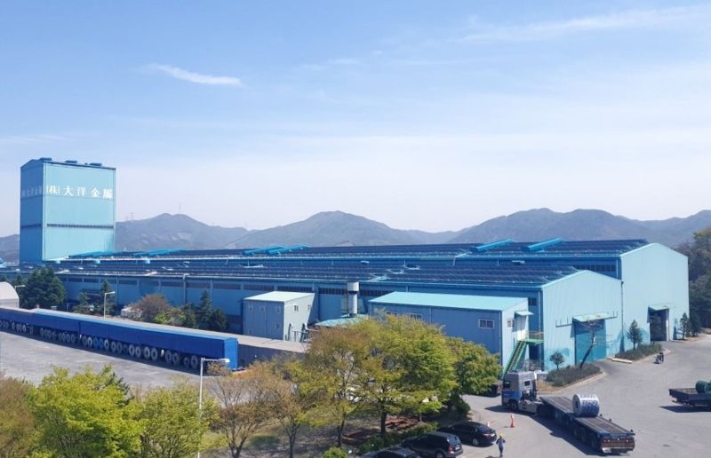 <span id='_stock_code_009190' data-stockcode='009190'>대양금속</span> 충남 예산 본사. 대양금속 제공