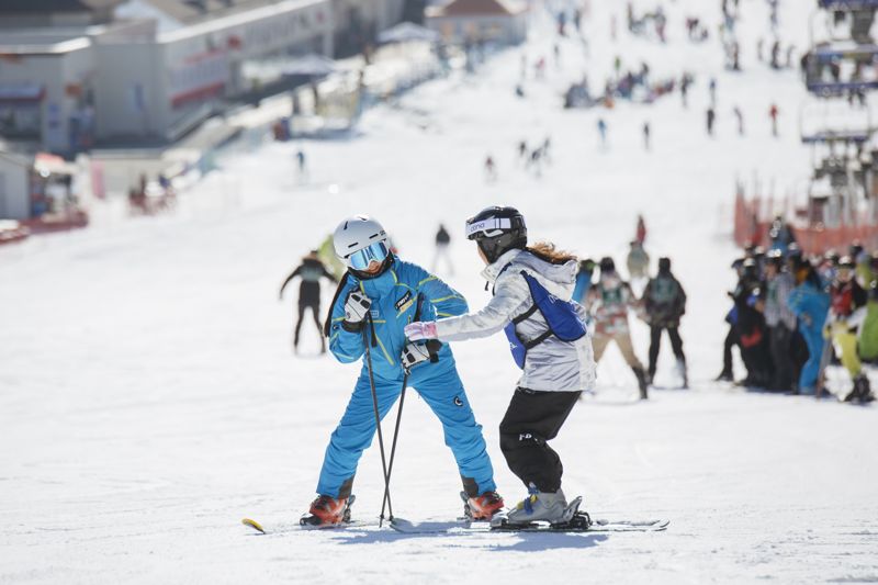 엘리시안강촌 스키장 / GS건설 제공