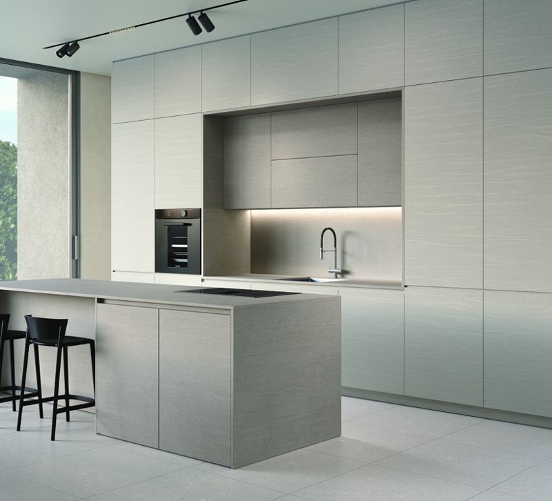 한솔 스토리보드 도어 시그니처 라인의 '캐니언미스트'