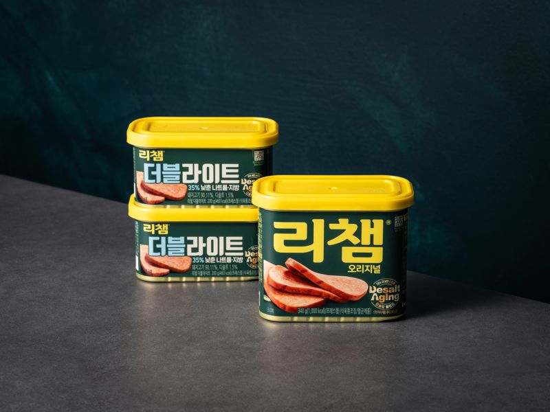 나트륨, 칼로리를 줄인 캔햄 리챔. 동원F&B 제공