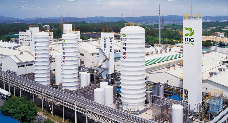 DIG에어가스 제공