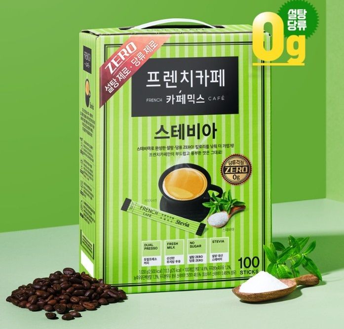 프렌치카페 카페믹스 스테비아. <span id='_stock_code_003920' data-stockcode='003920'>남양유업</span>.