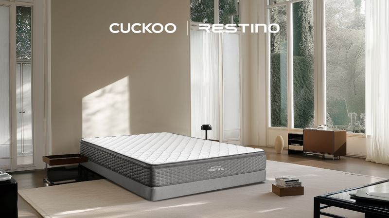 <span id='_stock_code_284740' data-stockcode='284740'>쿠쿠홈시스</span> 레스티노 유로탑 매트리스. 쿠쿠홈시스 제공