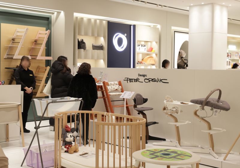 신세계백화점 강남점 아동전문관 매장 전경. 신세계백화점 제공