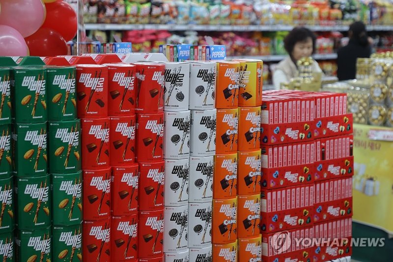 빼빼로 제품 이미지. 연합뉴스 