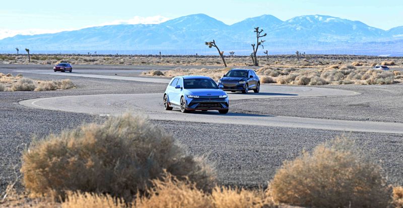 미국 캘리포니아 캘리포니아시티에 위치한 현대차?기아 모하비주행시험장 전경. 현대차그룹 제공