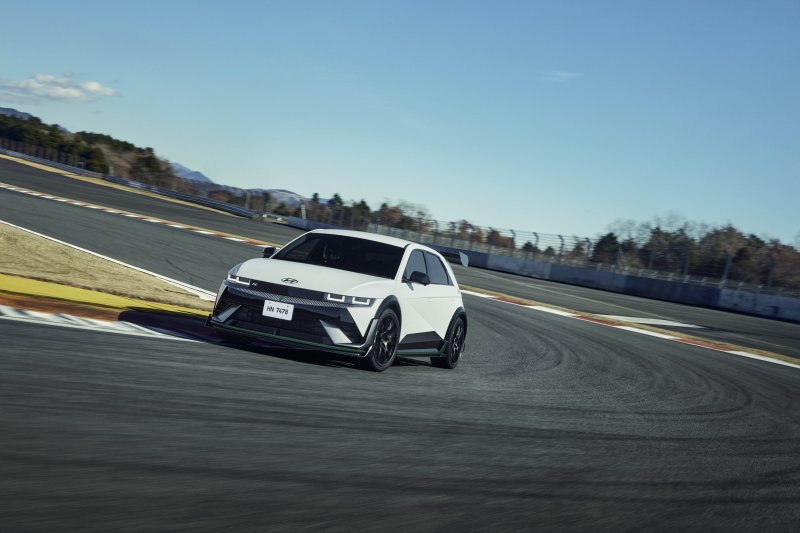 DK 에디션 리미티드 패키지를 장착한 아이오닉5 N. 현대차 제공