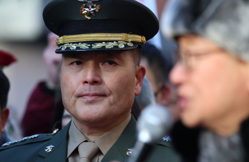 해병대원 사망 사건의 수사를 맡았던 박정훈 전 해병대 수사단장(대령). 사진=뉴스1