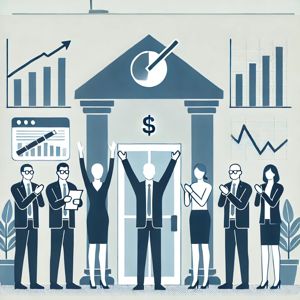 소액주주들의 주주행동주의를 챗GPT가 형상환 한 이미지.챗GPT제공.