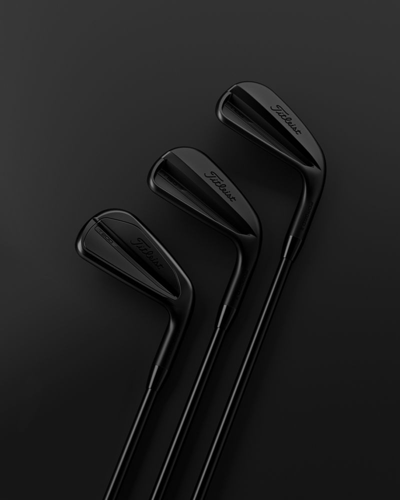 타이틀리스트, T-시리즈 블랙 아이언 3종 한정판 출시.타이틀리스트