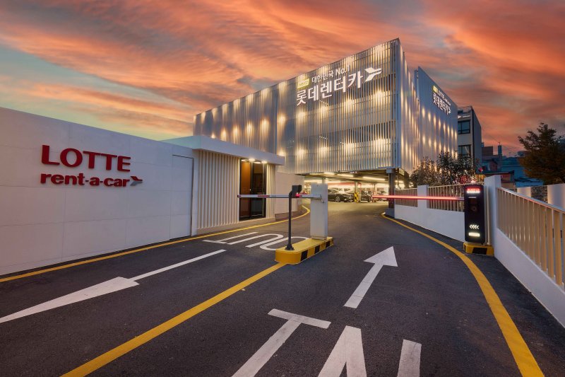 롯데렌터카 서울역 지점. 롯데렌탈 제공