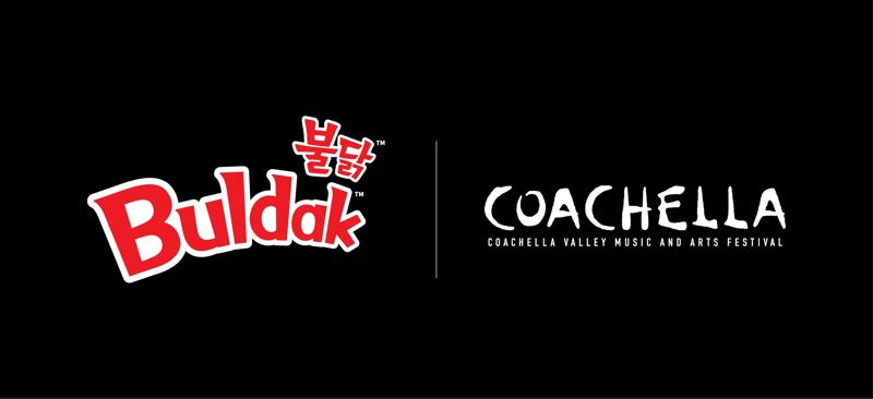 붉닭과 코첼라 홍보 이미지. <span id='_stock_code_003230' data-stockcode='003230'>삼양식품</span> 제공  