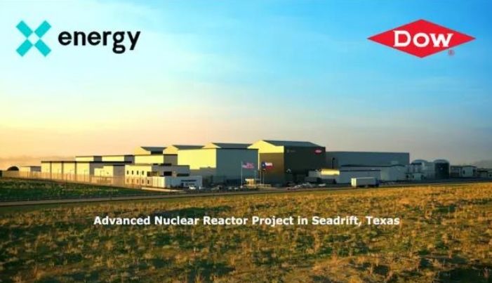 Dow의 UCC Seadrift Operations 공장 부지. X-Energy, KB증권 제공