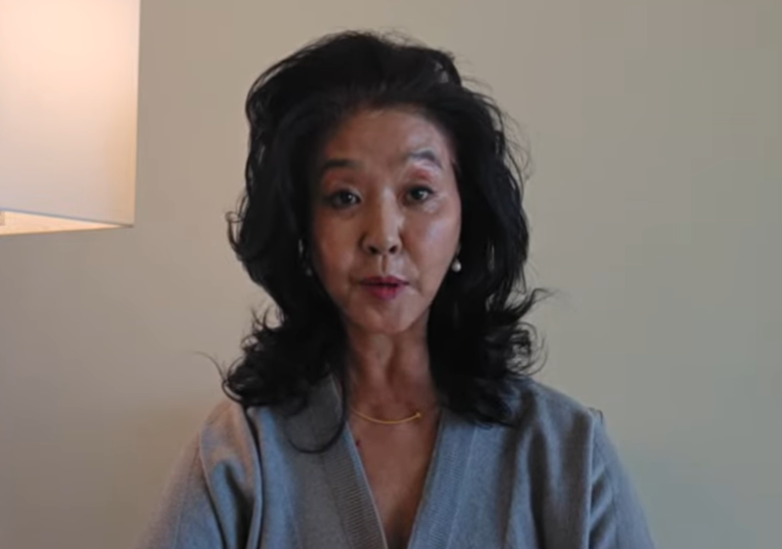 배우 김부선.. 출처=유튜브 채널 '김부선TV' 갈무리