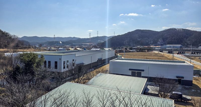 아이엘 신축 공장 전경. 아이엘 제공