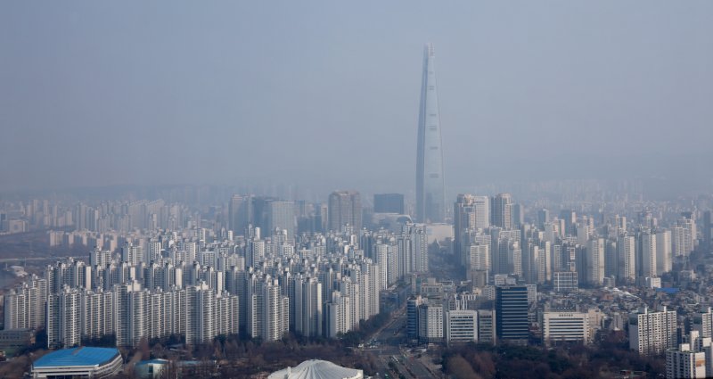 지난 10일 서울시내 아파트 단지. 사진=뉴시스