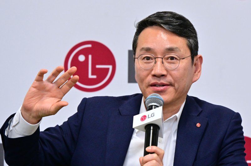 조주완 <span id='_stock_code_066570' data-stockcode='066570'>LG전자</span> 사장. 뉴스1
