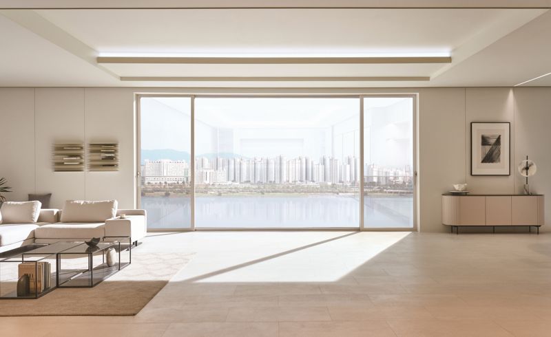 LX지인 창호 뷰프레임. LX하우시스 제공