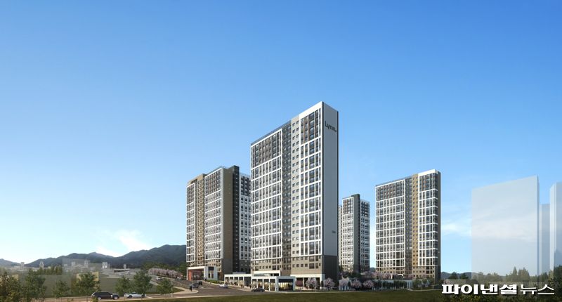 부산 장안지구 우미 린 프리미어 투시도. 우미건설 제공