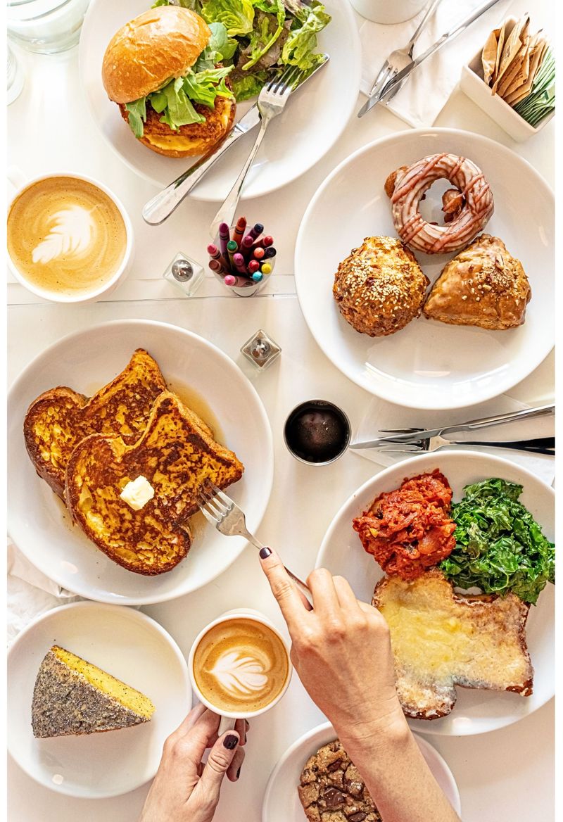 서울신라호텔 '더 파크뷰'에서 선보이는 뉴욕 브런치 맛집 '리틀 에그'의 메뉴 이미지. <span id='_stock_code_008770' data-stockcode='008770'>호텔신라</span> 제공