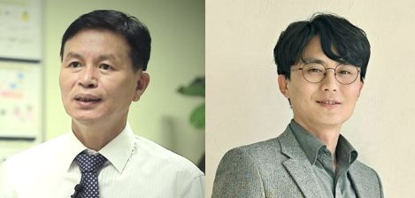 (왼쪽부터) 김재일·심경재 HLB펩 각자 대표. HLB펩 제공