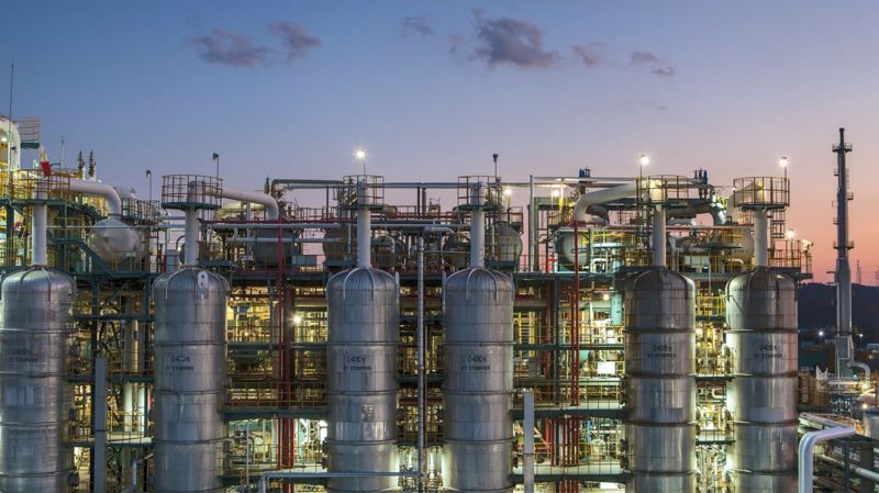 금호석유화학 울산고무공장. 금호석화제공