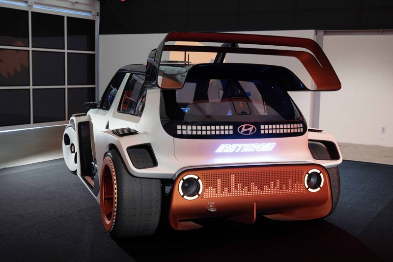 현대차 디자인 콘셉트카 &#39;인스터로이드&#39;. 현대차 제공