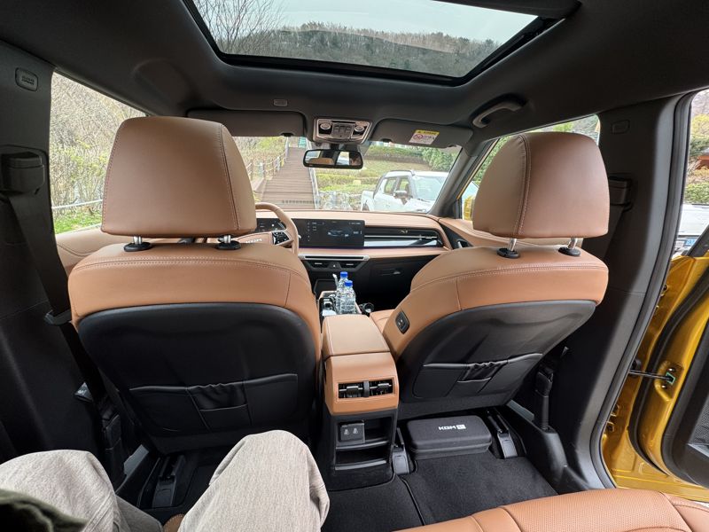 KGM 무쏘 EV 실내. 정원일 기자