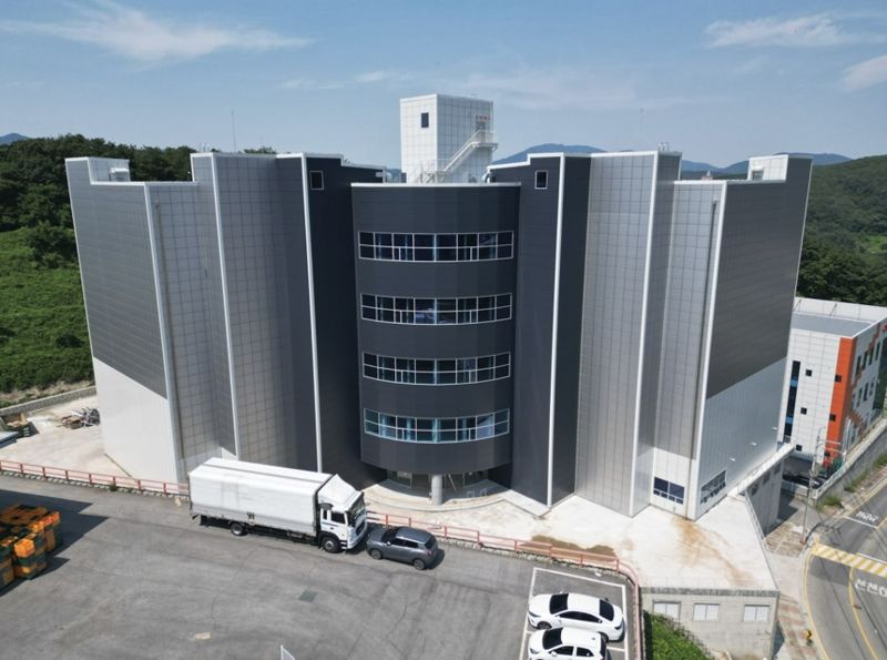 셀론텍 바이오콜라겐 의료기기 신공장 전경. <span id='_stock_code_023960' data-stockcode='023960'>에쓰씨엔지니어링</span> 제공