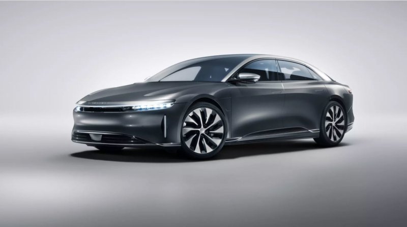 미국 루시드의 럭셔리 세단 '루시드 에어' 뉴스1