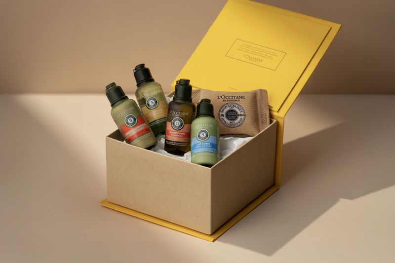 신라스테이 록시땅 '아로마콜로지 트래블 키트'. <span id='_stock_code_008770' data-stockcode='008770'>호텔신라</span> 제공