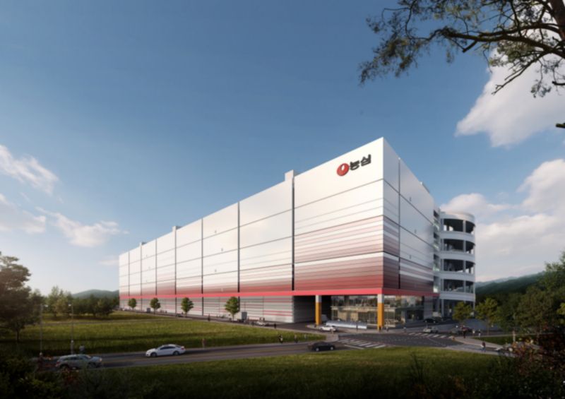 <span id='_stock_code_004370' data-stockcode='004370'>농심</span> 울산 물류센터 투시도. <span id='_stock_code_000120' data-stockcode='000120'>CJ대한통운</span> 건설부문 제공